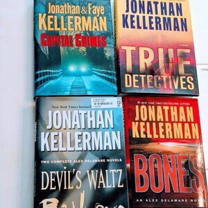 New Lot of 4 Jonathan Kellerman Alex Delaware Series & More HC DJ 1st Editions